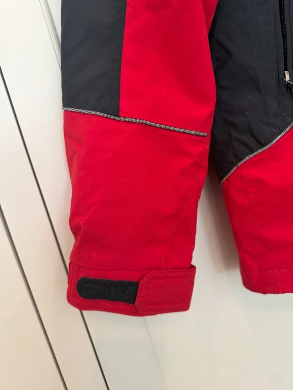 Spyder Youth Ski Jacket | Red, Black, and Gray | Size Youth 12 + Columbia Fleece